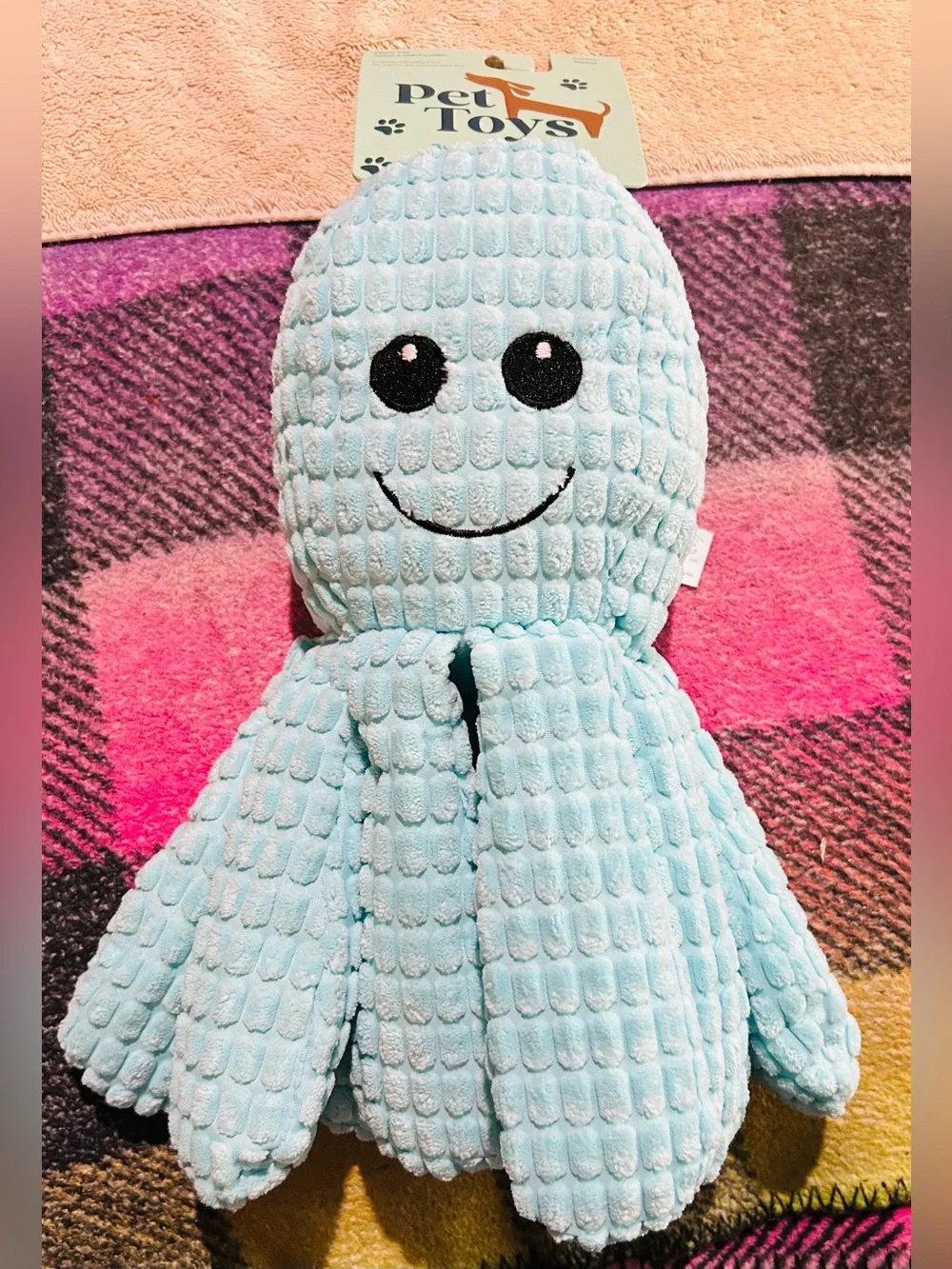 Octopus Plush Dog Toy NWT